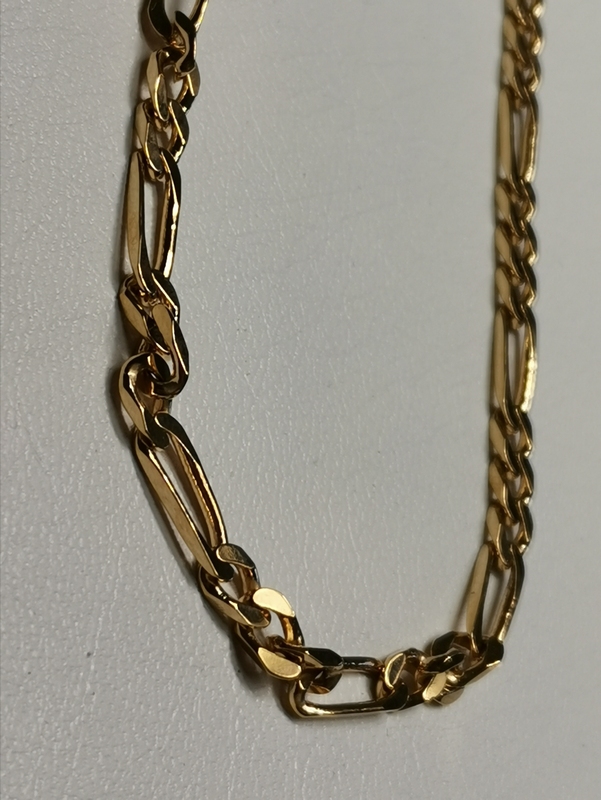 Zlacený řetízek Altesse figaro