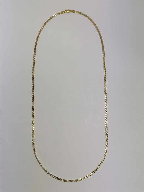 Zlatý řetízek ozdobný