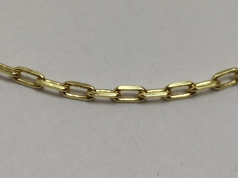 Zlatý dámský náramek anker