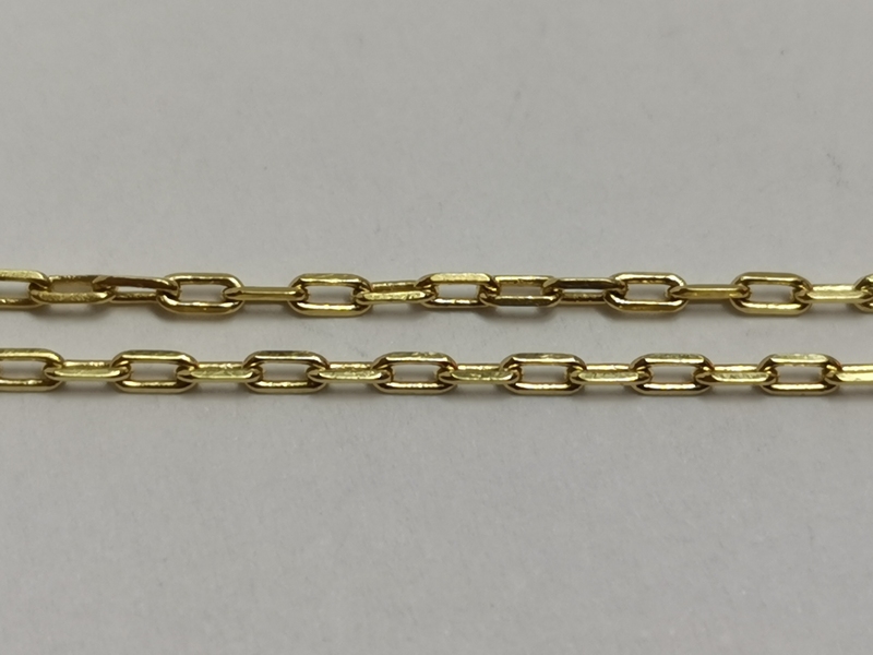 Zlatý dámský náramek anker