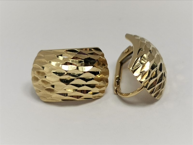 Zlaté dámské naušnice celozlaté