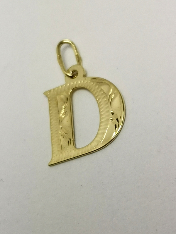 Zlaté písmeno D