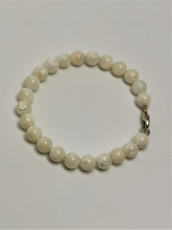 Náramek perleť, kuličky