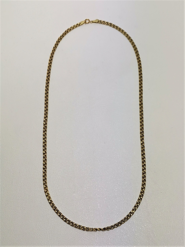 Zlatý řetízek ozdobný