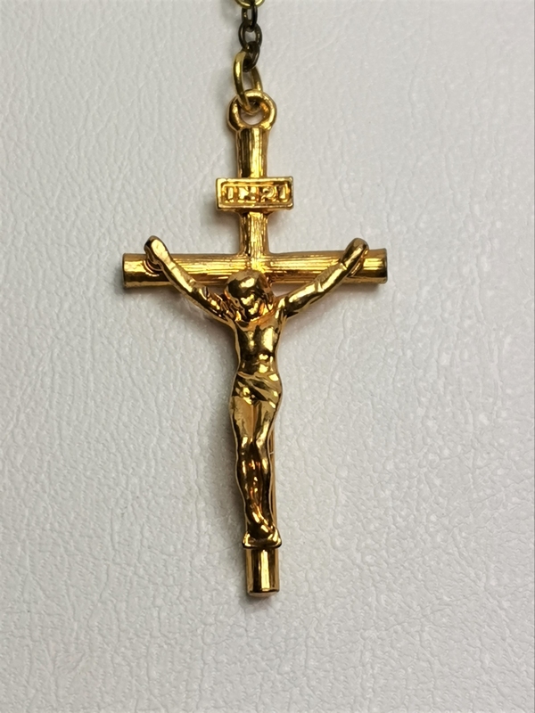 Růženec z přírodního kamene, howlit