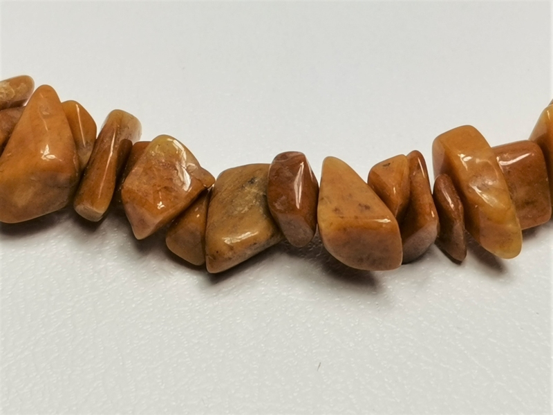 Korále z tromlovaného jaspisu