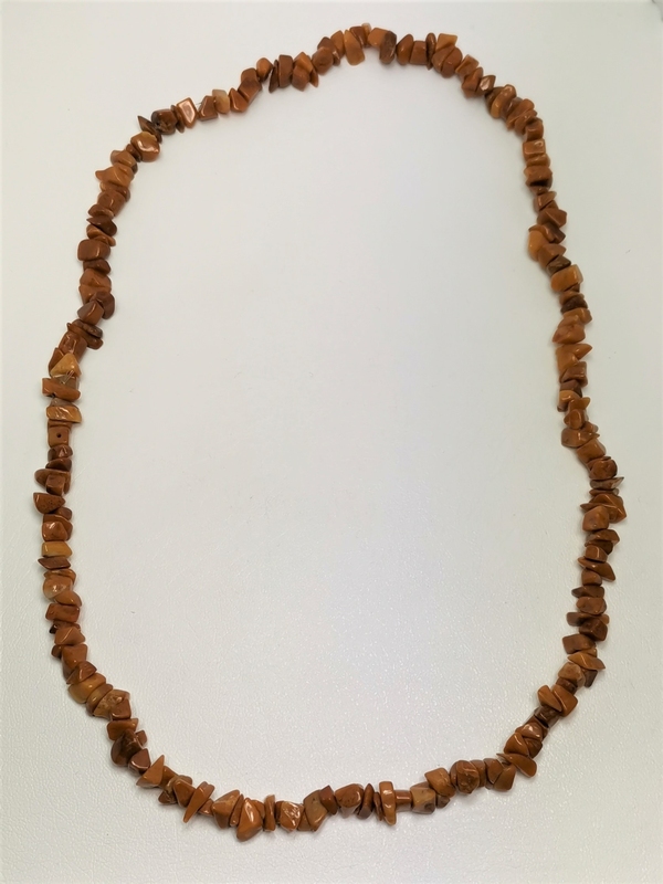 Korále z tromlovaného jaspisu