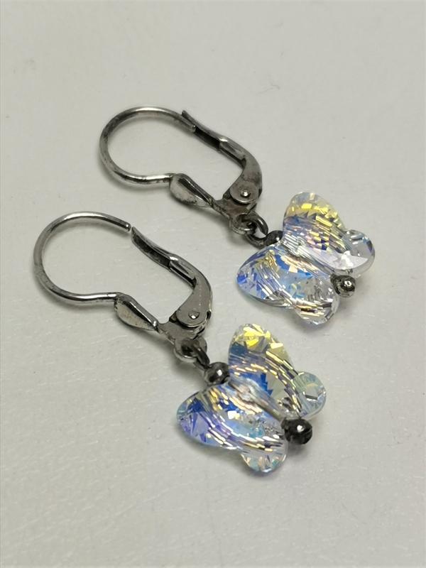 Stříbrná souprava se Swarovski křišťálem