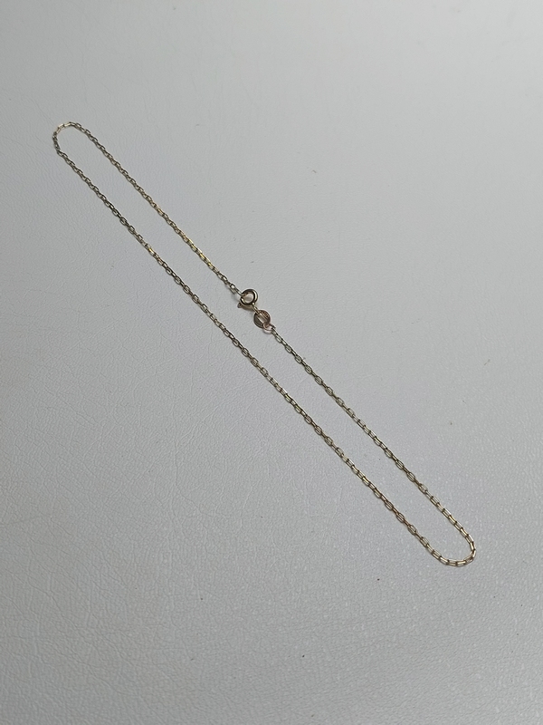 Zlatý dětský řetízek anker