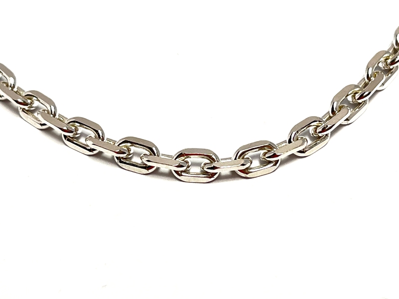 Pánský stříbrný náramek - silný anker