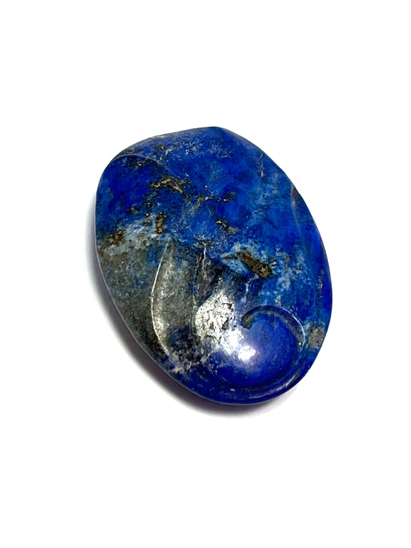 Lapis lazuli - masážní kámen - "mýdlo"