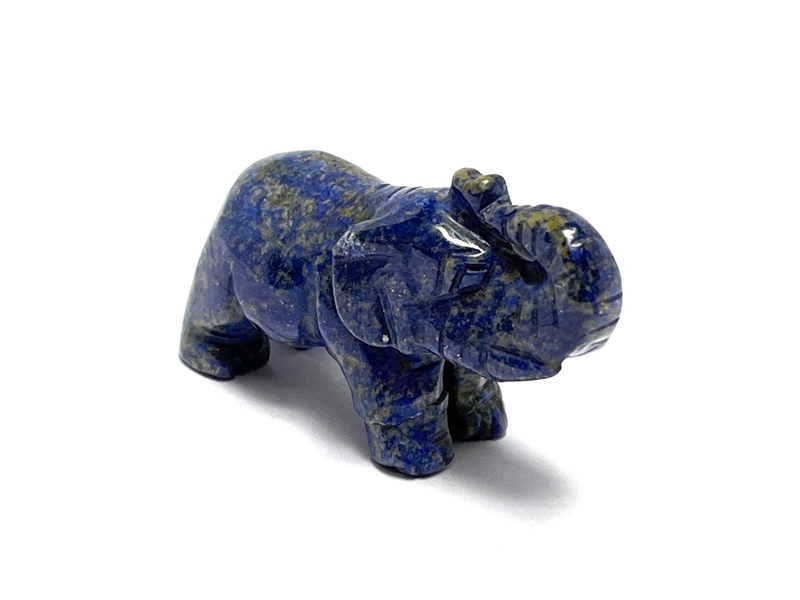 Soška slona, lapis lazuli