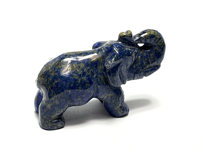Soška slona, lapis lazuli