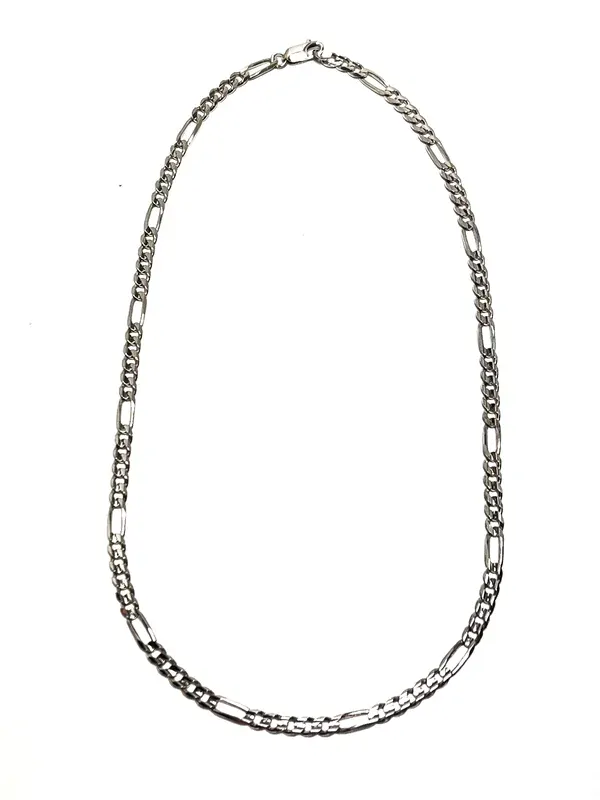 Stříbrný řetízek - figaro