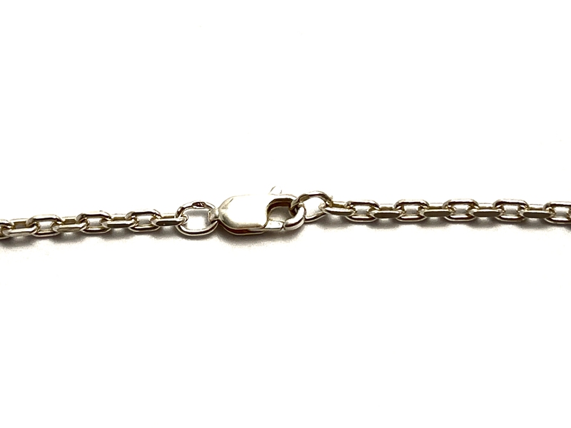 Stříbrný náhrdelník s přírodním vltavínem