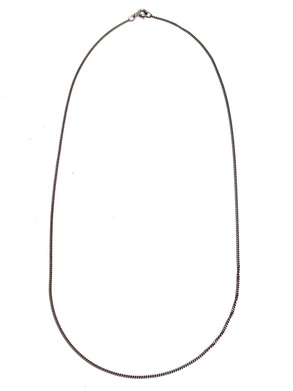 Zlatý řetízek z bílého zlata pancer