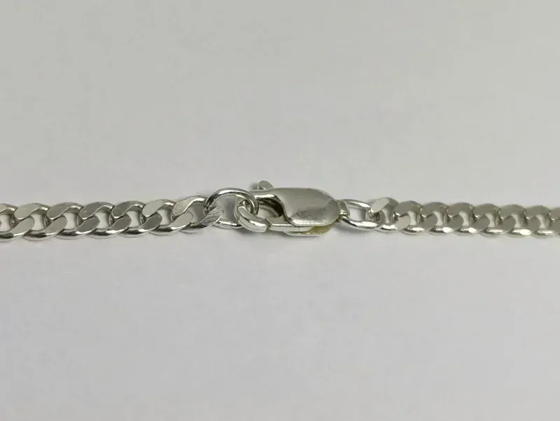 Stříbrný řetízek dlouhý - pancer