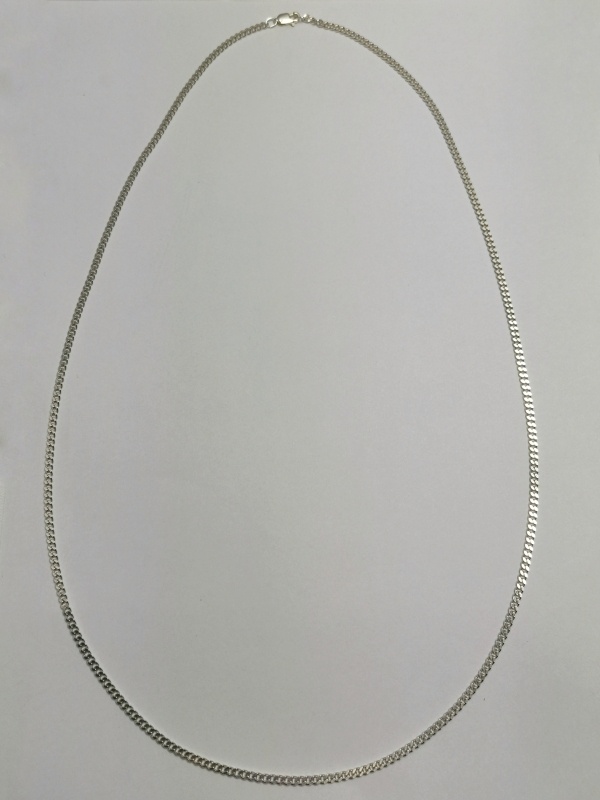 Stříbrný řetízek dlouhý - pancer