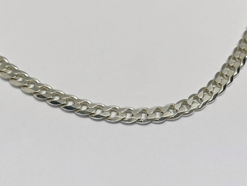 Stříbrný řetízek - pancer