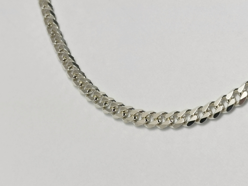 Stříbrný řetízek dlouhý  - pancer