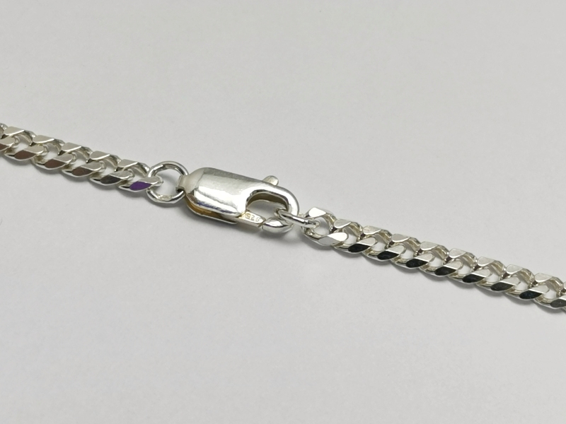 Stříbrný řetízek dlouhý  - pancer