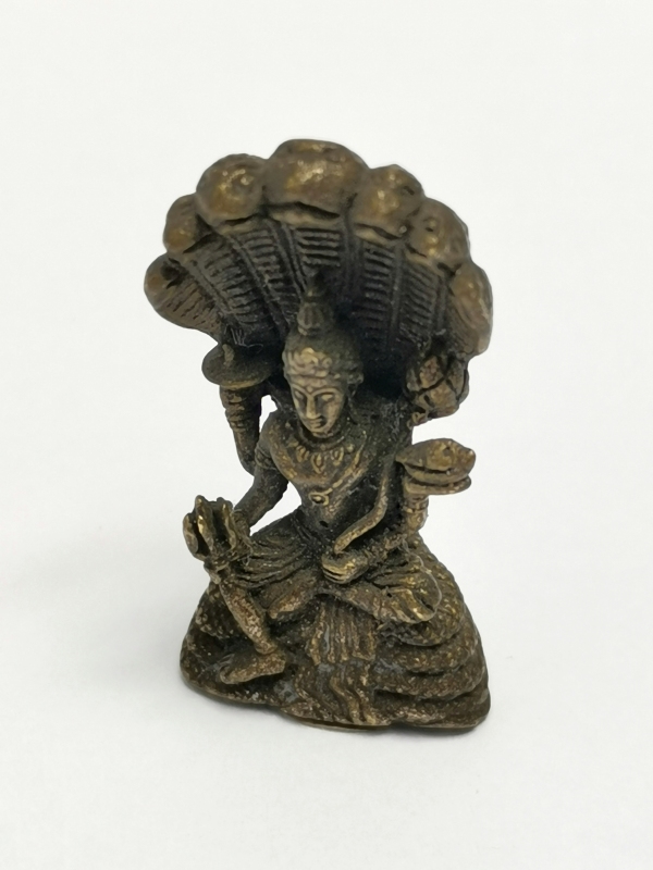 Feng Shui soška Višnu mosaz miniatura