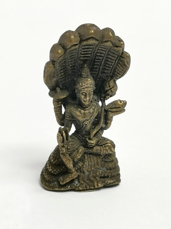 Feng Shui soška Višnu mosaz miniatura