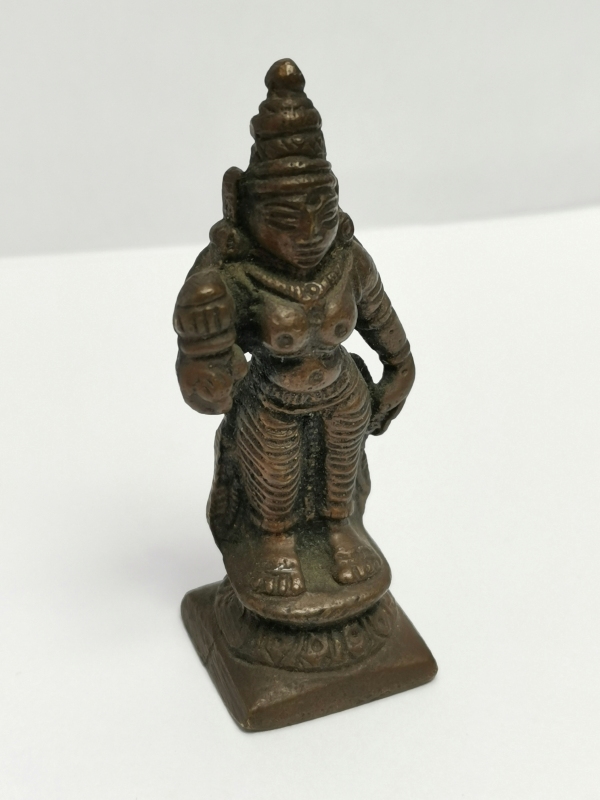 Feng Shui soška Parvati mosaz miniatura