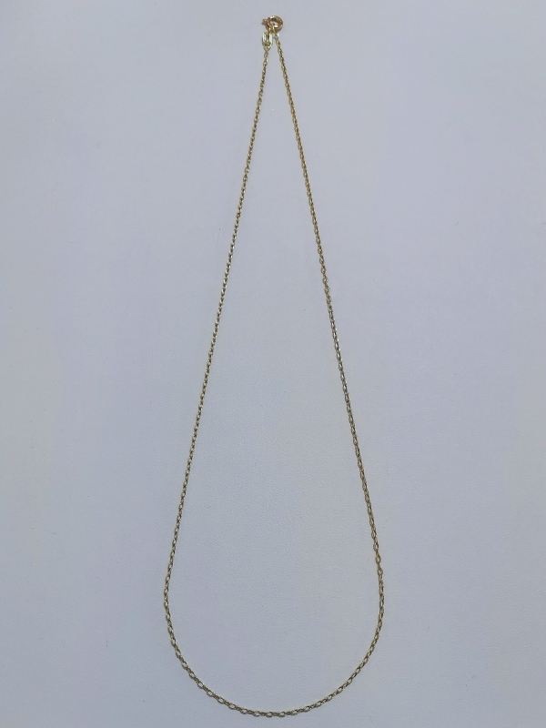 Zlatý řetízek anker