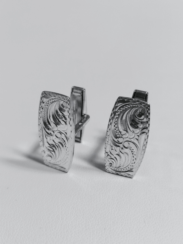 Stříbrné manžetové knoflíky