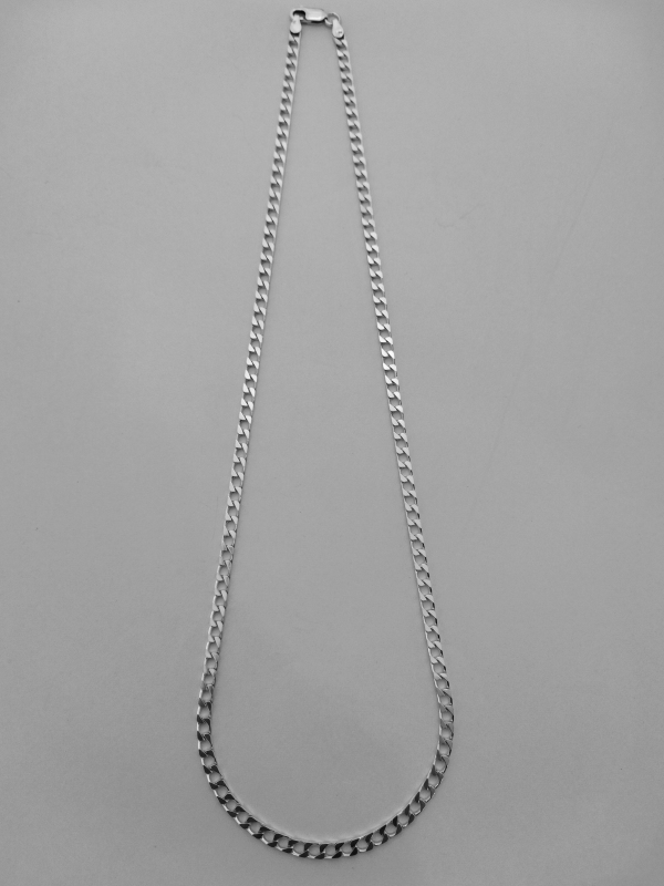 Stříbrný řetízek - pancer