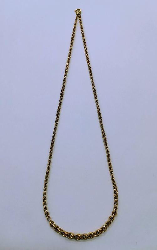 Zlatý dámský náhrdelník