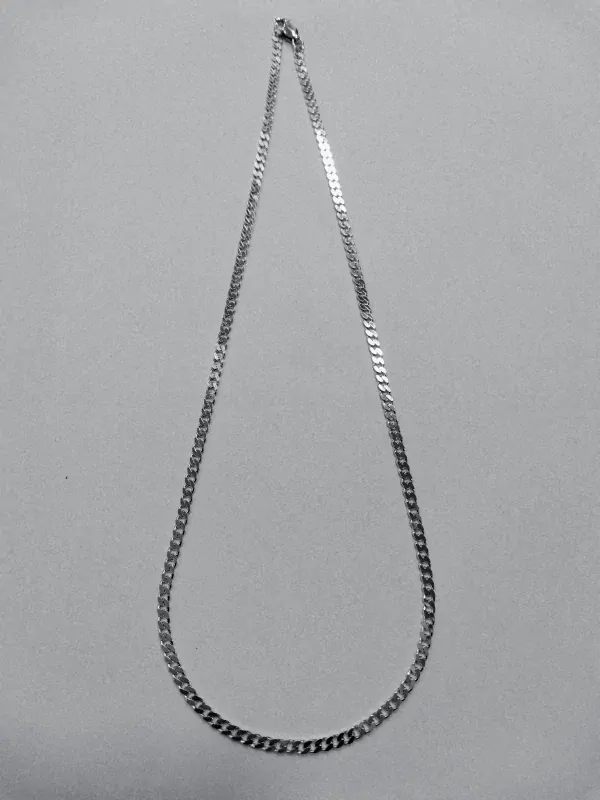 Stříbrný řetízek - pancer