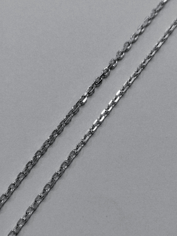 Stříbrný řetízek dlouhý - anker