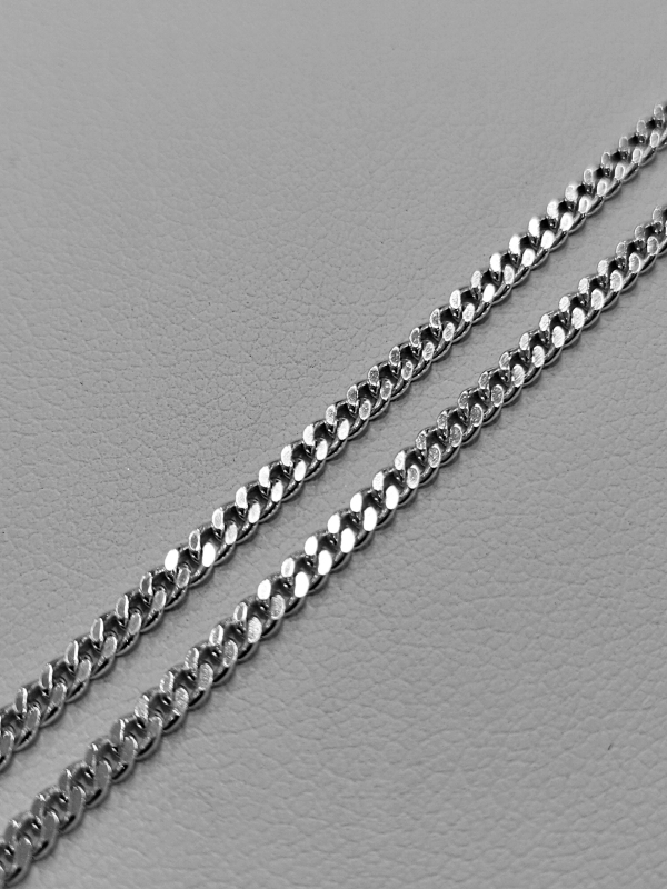 Stříbrný řetízek - pancer