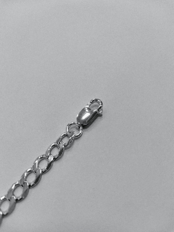 Pánský stříbrný náramek - pancer