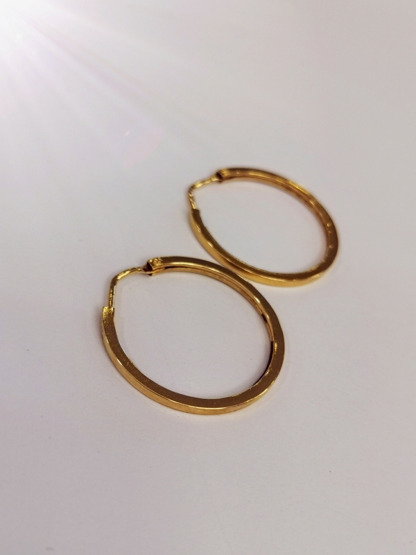 Střední zlaté kruhy