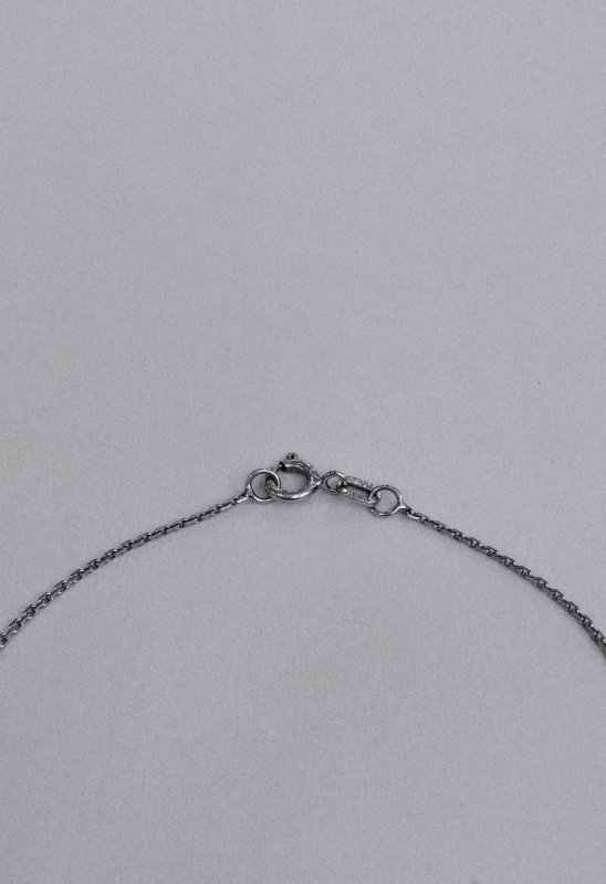 Zlatý řetízek z bílého zlata anker