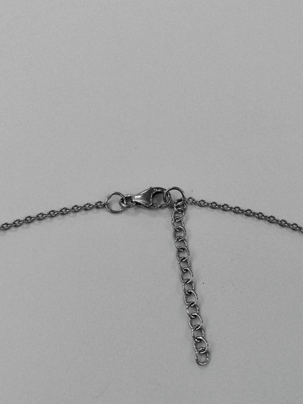 Stříbrný náhrdelník se dvěma kolečky