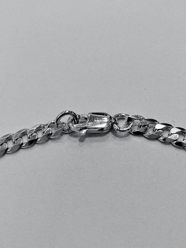 Pánský stříbrný náramek - pancer