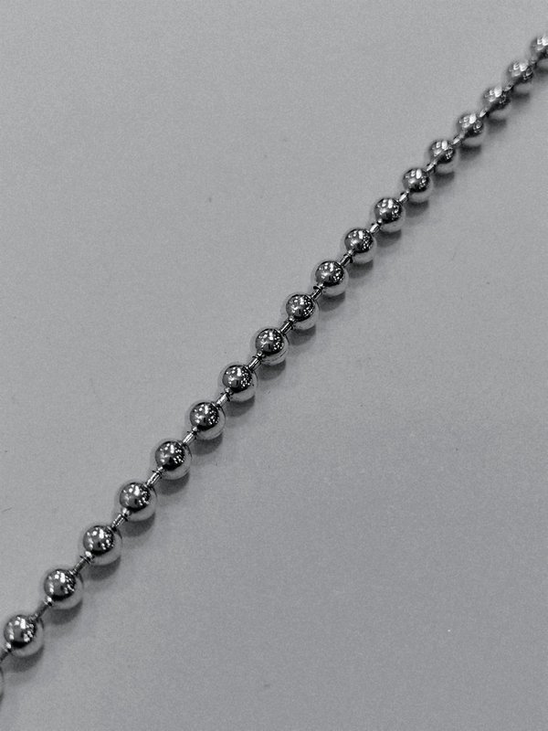 Stříbrný kuličkový náramek