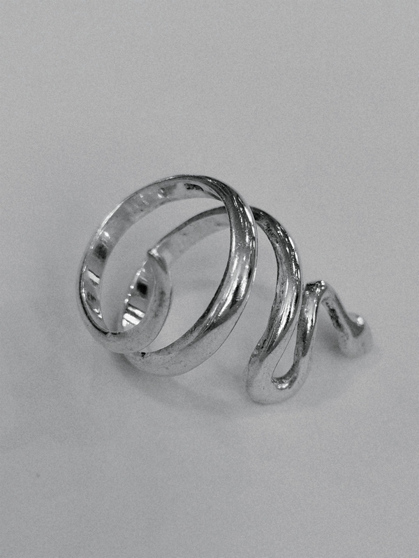 Stříbrný prsten had