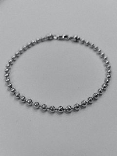 Stříbrný kuličkový náramek